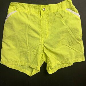 Decent‎ Brand Yellow Sz. Large Sports Shorts